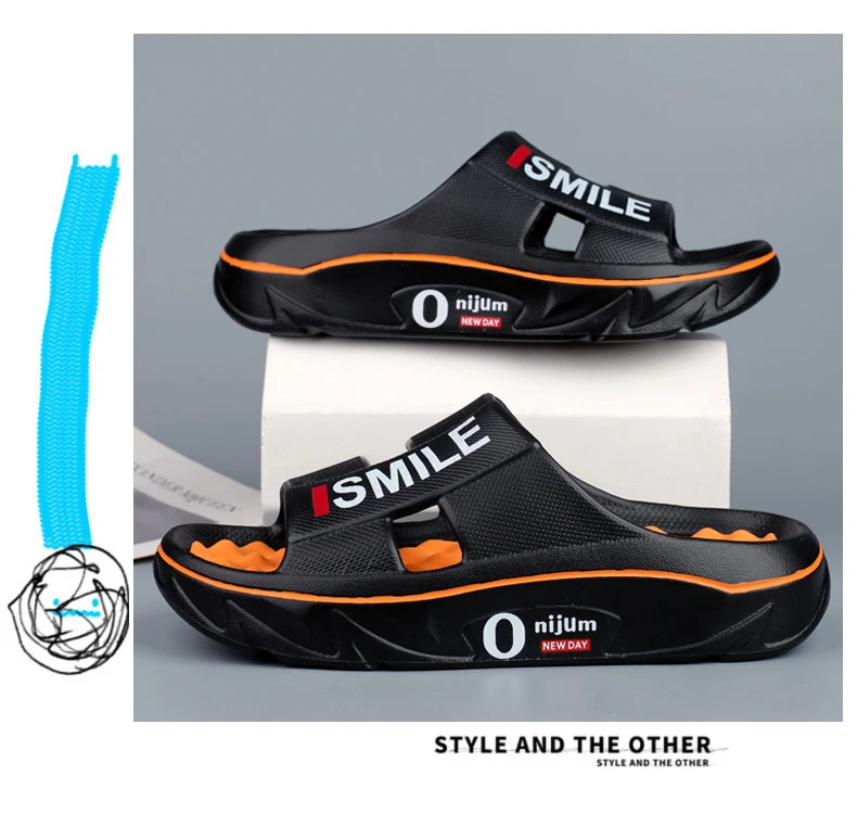 Men Slippers EVA Lightweight Indoor Beach Unisex Non Slip High Quality Women Sandals Comfortable Cute Luxury Couple Summer Brand