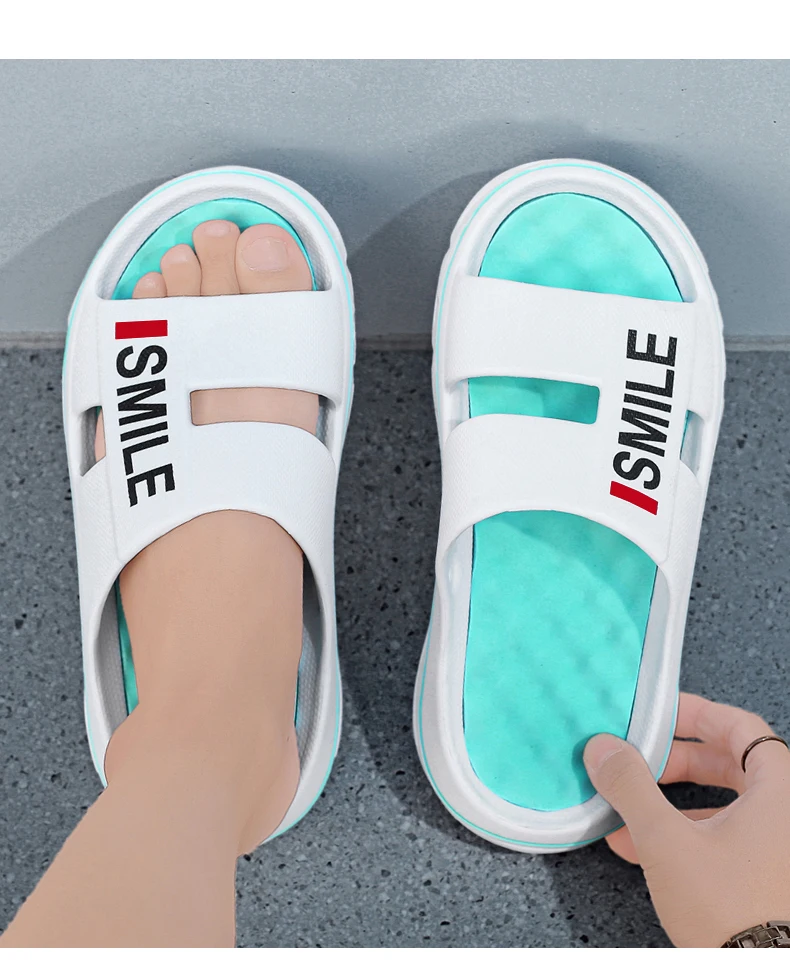 Men Slippers EVA Lightweight Indoor Beach Unisex Non Slip High Quality Women Sandals Comfortable Cute Luxury Couple Summer Brand