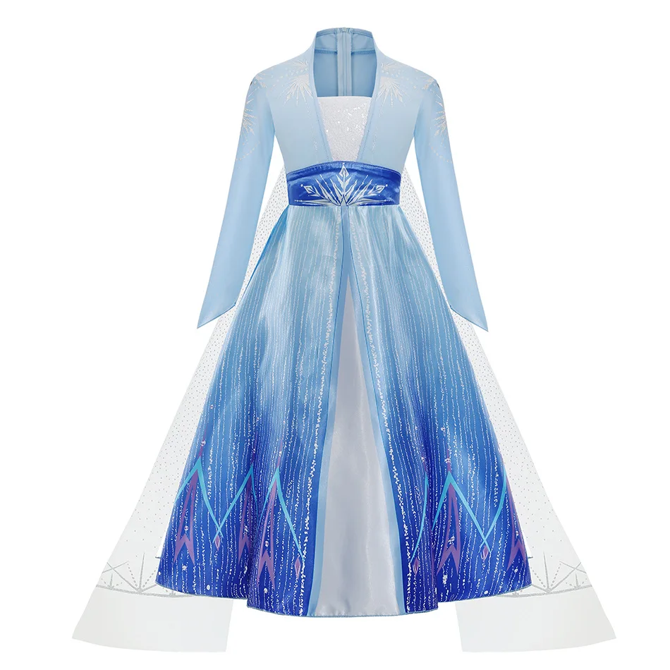 For Girl Princess Dress Vestidos Birthday Party Long Sleeve Halloween Cosplay Carnival Clothing Kids Dress For Kids