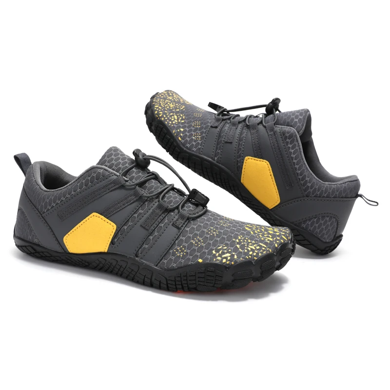 FANCYLEE Women Barefoot Shoes Wide Toe Box Minimalist Trail Running Sneakers Ladies Quick-Dry Aqua Water Shoe Plus Size Non-slip