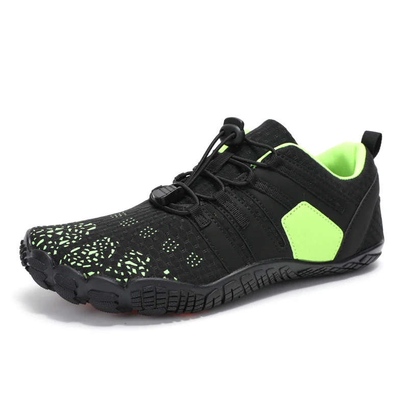 FANCYLEE Women Barefoot Shoes Wide Toe Box Minimalist Trail Running Sneakers Ladies Quick-Dry Aqua Water Shoe Plus Size Non-slip