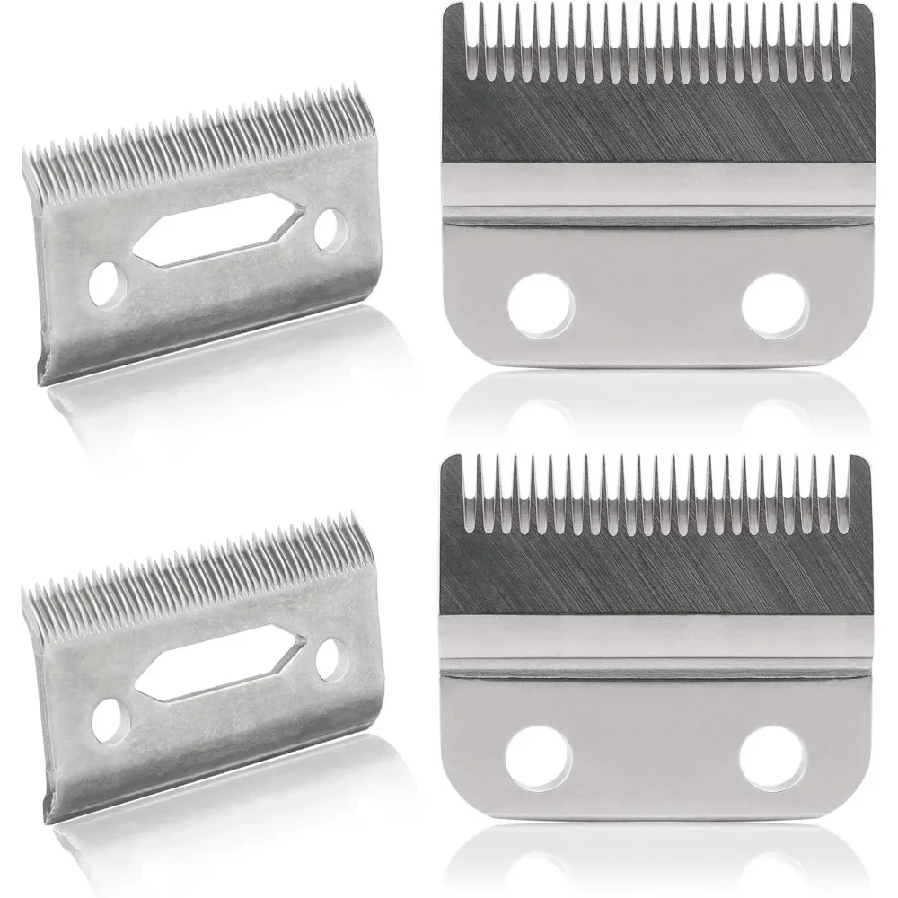 Professional 2-Hole Replacement Clipper Blade Set Fit for Wahl 5 Star Series Cordless Magic Clip 8148 Hair Clippers Accessories