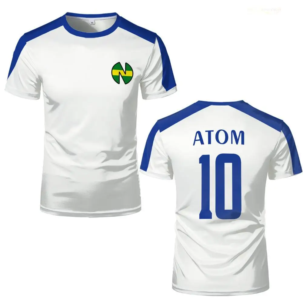 Popular Anime South Kirk Captain Tsubasa T-shirt ATOM LENDERS Role-playing Jersey Men's And Women's Quick-drying Sportswear