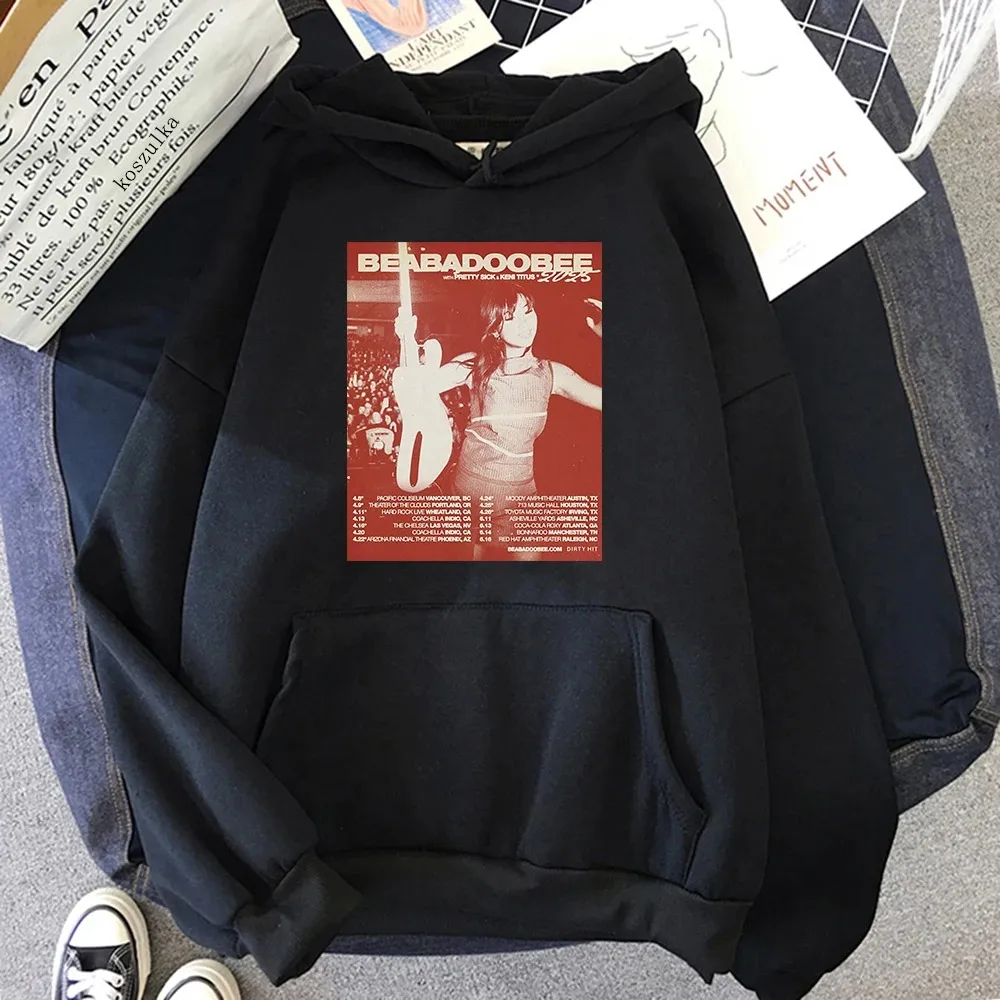 Take A Bite Song Hoodie Beabadoobee 2025 Tour Women/men Hoodies Autumn Winter Clothes Fashion Casual Sweatshirt Harajuku Unisex