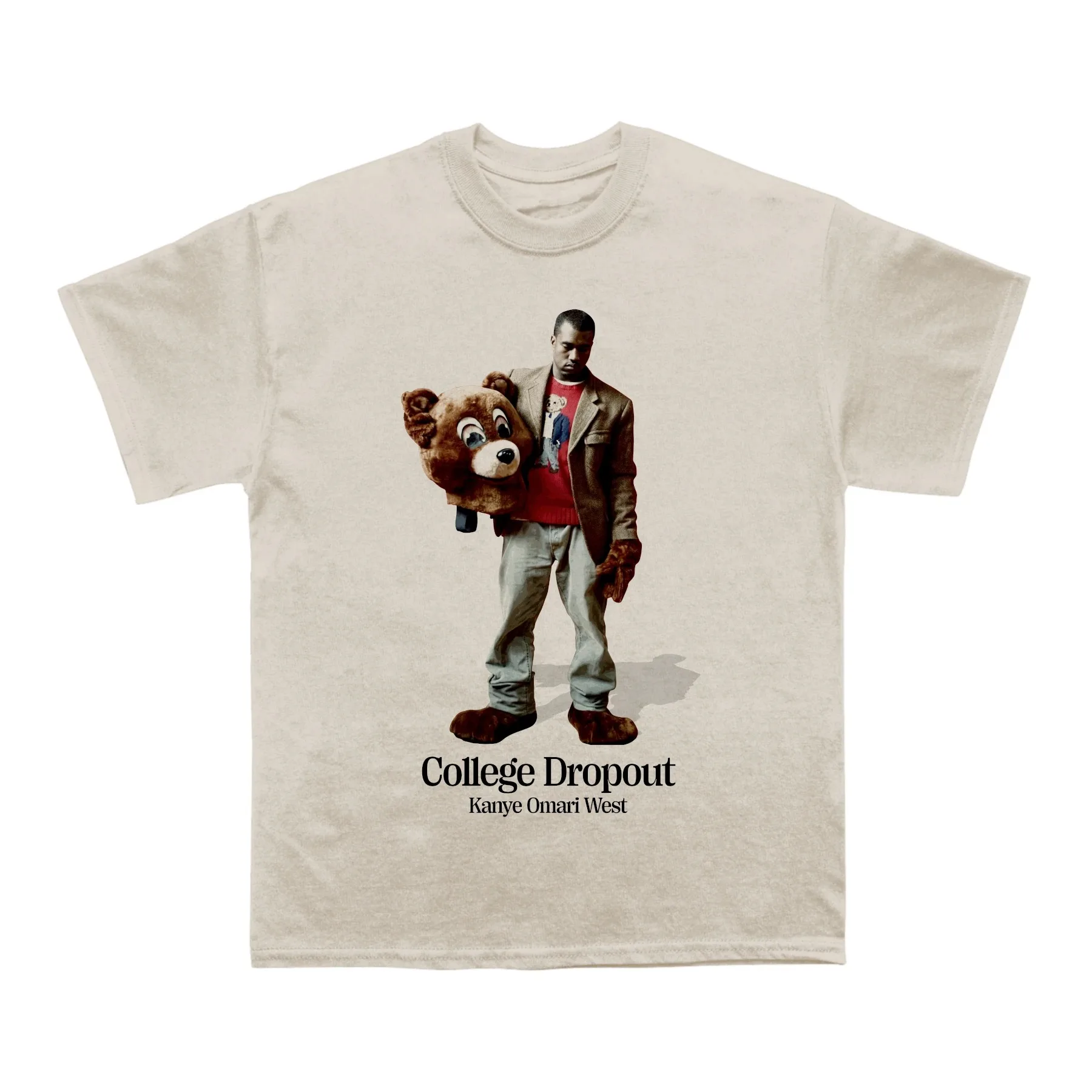 Kanye West YE Live In Los Angeles Bully Graphic T-Shirt, Unisex Crew Neck Cotton Short Sleeve, Y2K Trendy Casual T-shirts