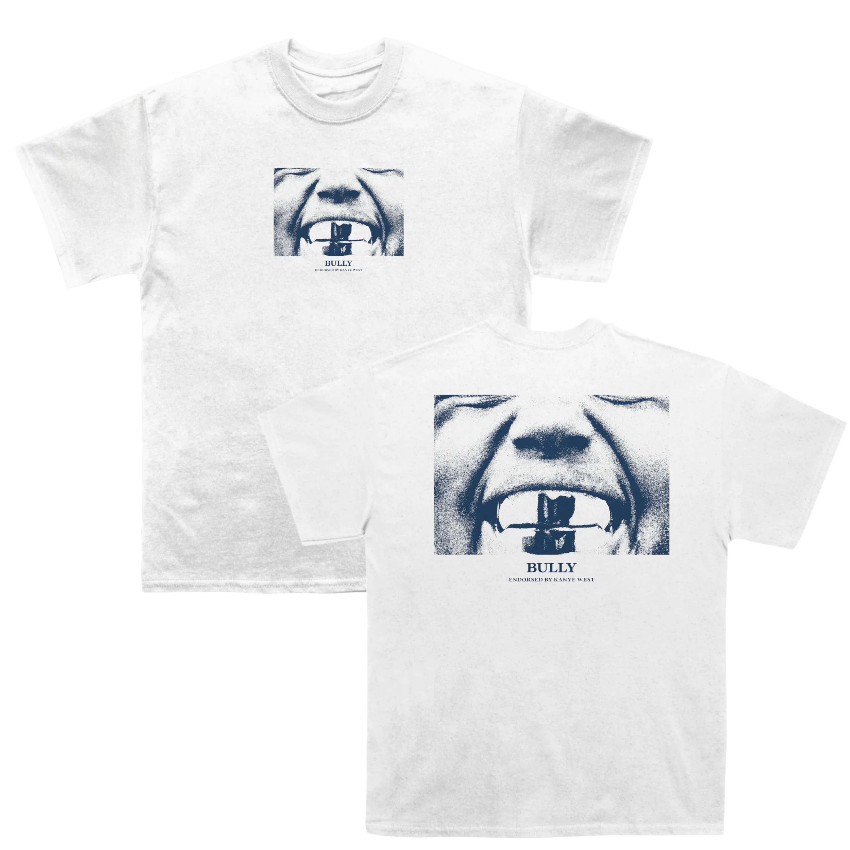 Kanye West YE Live In Los Angeles Bully Graphic T-Shirt, Unisex Crew Neck Cotton Short Sleeve, Y2K Trendy Casual T-shirts