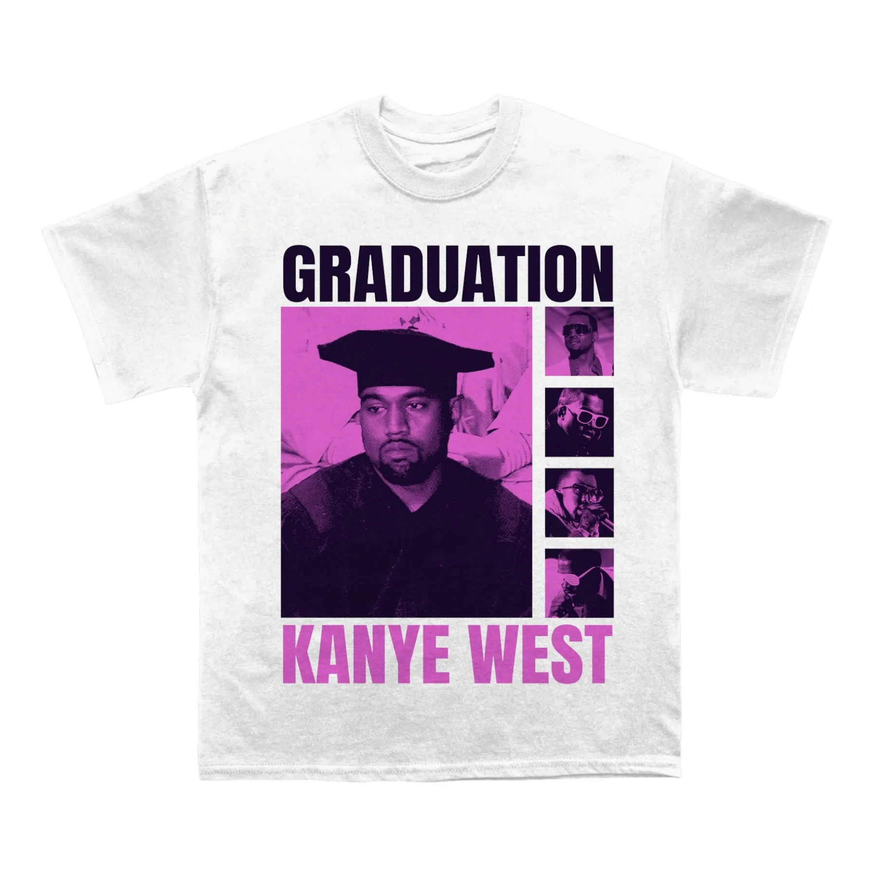 Kanye West YE Live In Los Angeles Bully Graphic T-Shirt, Unisex Crew Neck Cotton Short Sleeve, Y2K Trendy Casual T-shirts