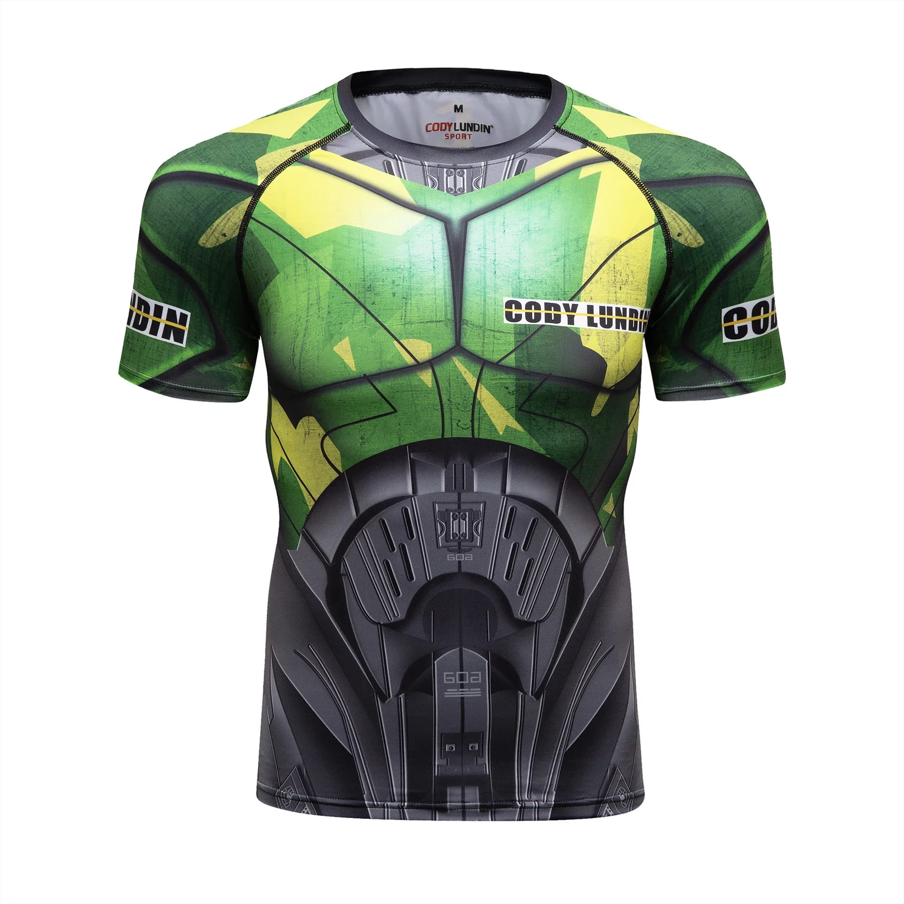 Men's Animal BJJ Rash Guard,No Gi Jiu Jitsu Compression Shirt MMA Training Rash Guard 3D Printed Sports Moisture-Wicking T-Shirt