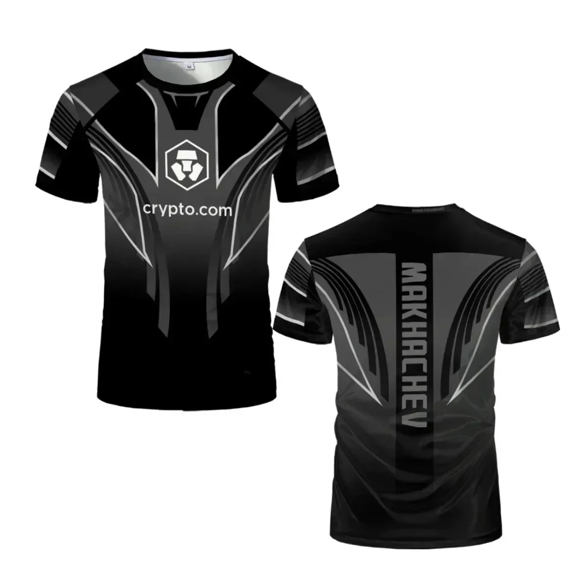 Men's Black Gold Fight Style T-Shirt, MMA Training Athletic Tee Summer outdoor quick-drying fitness boxing 3D printed T-shirt