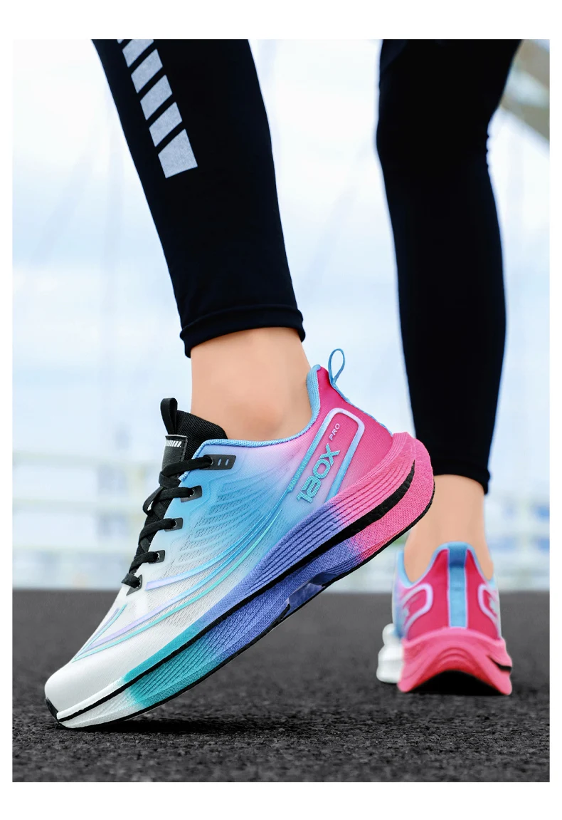 BigSize48 Running Shoes Marathon Carbon Board Men Sports Speciality Breathable Lightweight Women's Comfortable Athletic Sneakers