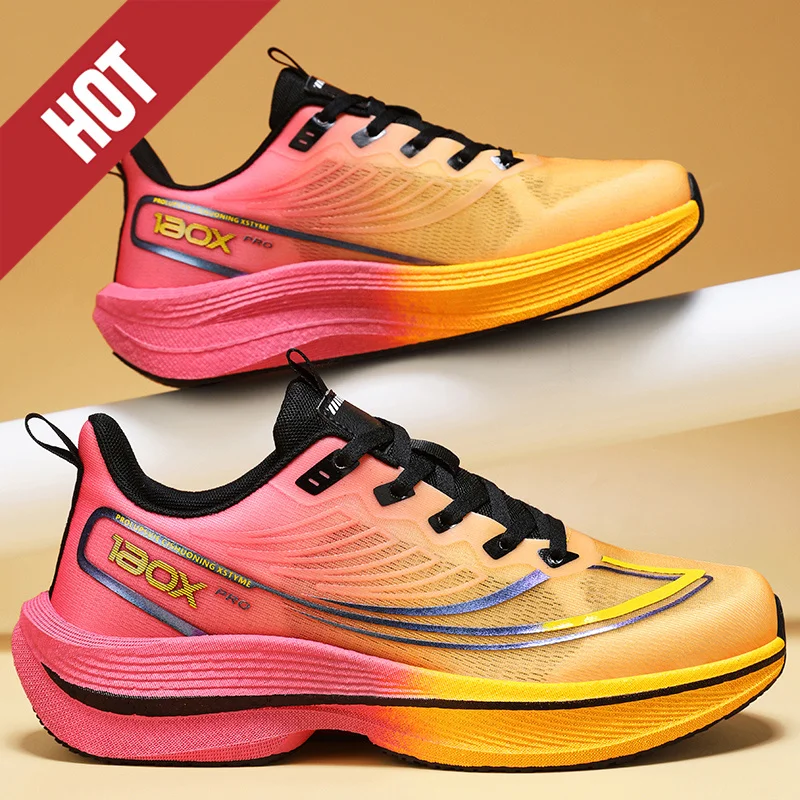 BigSize48 Running Shoes Marathon Carbon Board Men Sports Speciality Breathable Lightweight Women's Comfortable Athletic Sneakers