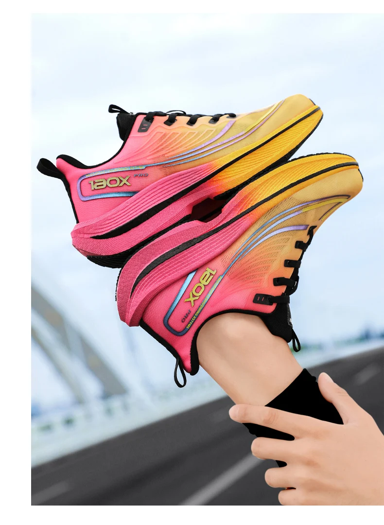 BigSize48 Running Shoes Marathon Carbon Board Men Sports Speciality Breathable Lightweight Women's Comfortable Athletic Sneakers