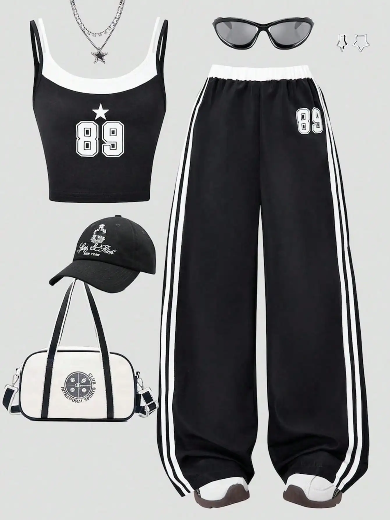 Girls' Fashion Pants Summer, Girls' Outdoor Casual Digital Pattern White Striped Pants