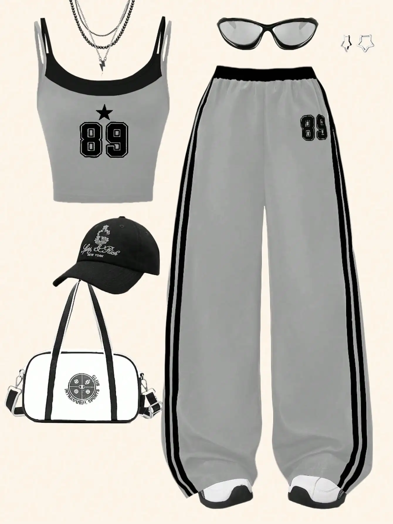 Girls' Fashion Pants Summer, Girls' Outdoor Casual Digital Pattern White Striped Pants
