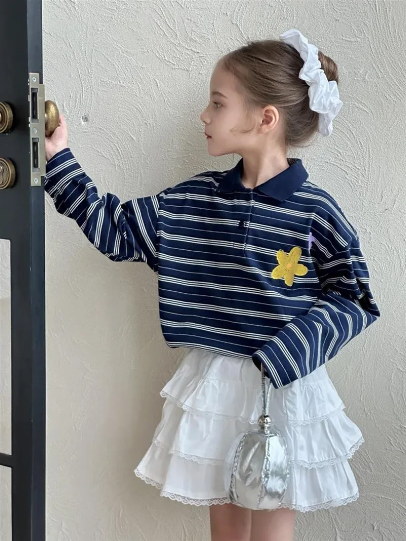 RAISE Summer Kids Girls Skirt White Children Girls Bubble Cake Skirts Elastic Waist Infant Baby Girl Lace Skirt 1-12Y Girl Dress