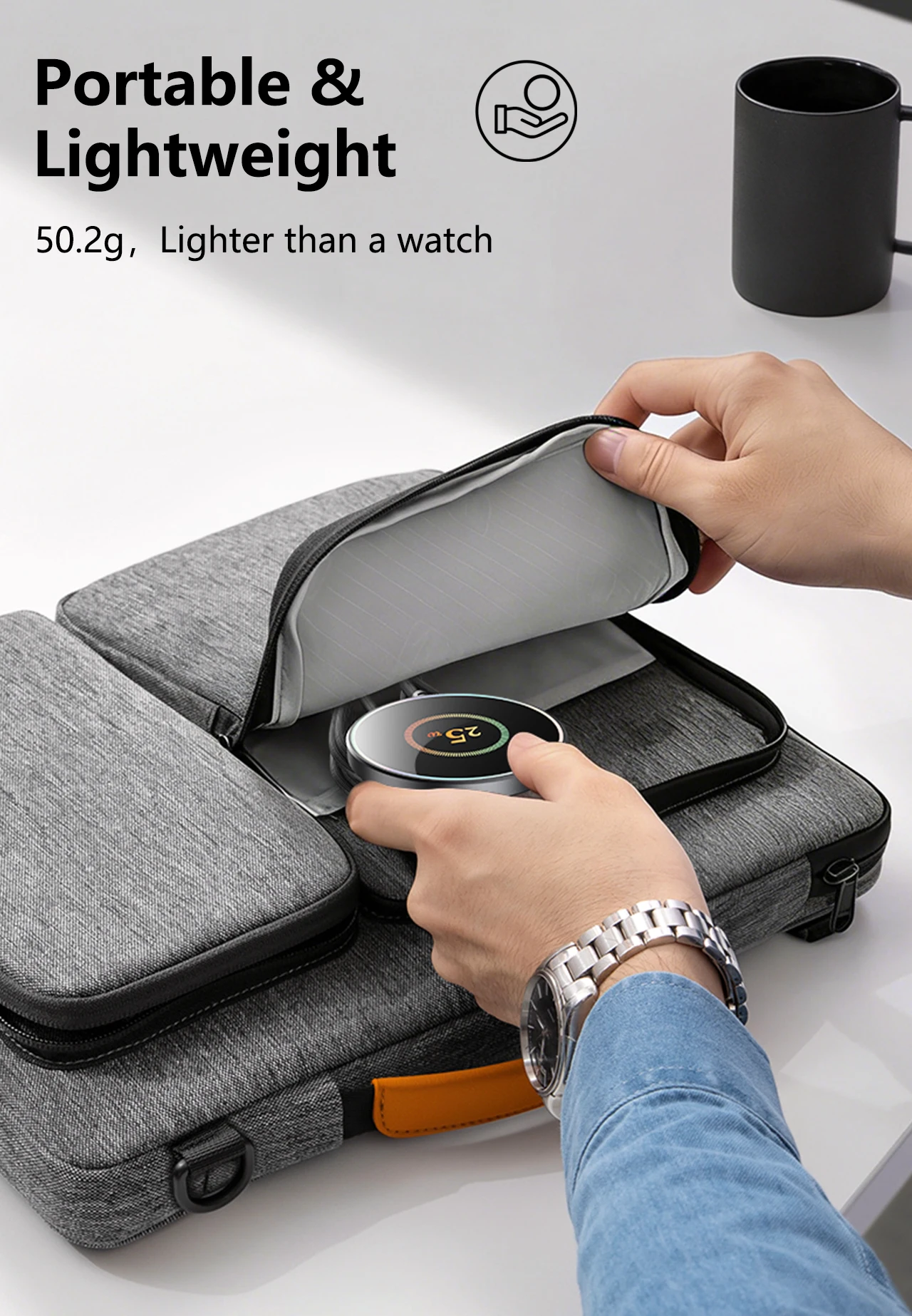 Wireless Charger 25W Mobile Phone Chargers Stand For iPhone 17 16 15 14 13 12 Pro Max Samsung Xiaomi Fast Charging Dock Station