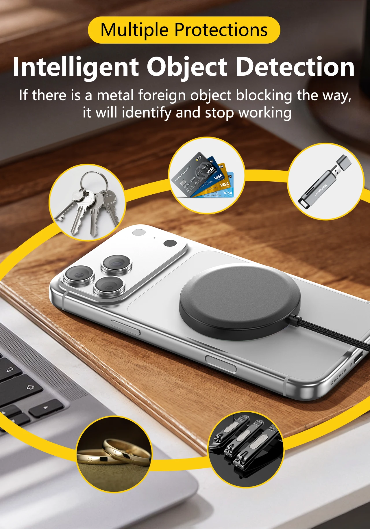 Wireless Charger 25W Mobile Phone Chargers Stand For iPhone 17 16 15 14 13 12 Pro Max Samsung Xiaomi Fast Charging Dock Station