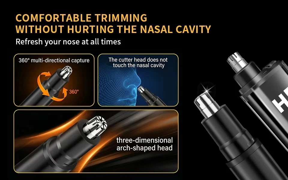 Hair Clipper Cordless 5-1 Electric Hair Cutting Machine Portable Shaver Barber USB Fast Charging Hair Trimmer For men gift tools