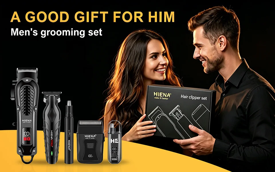 Hair Clipper Cordless 5-1 Electric Hair Cutting Machine Portable Shaver Barber USB Fast Charging Hair Trimmer For men gift tools