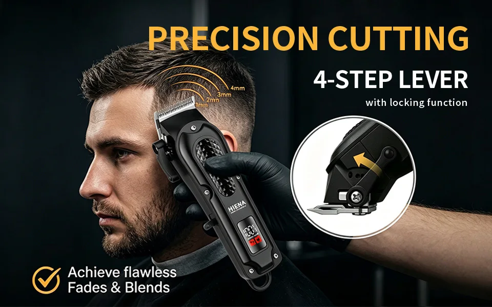 Hair Clipper Cordless 5-1 Electric Hair Cutting Machine Portable Shaver Barber USB Fast Charging Hair Trimmer For men gift tools