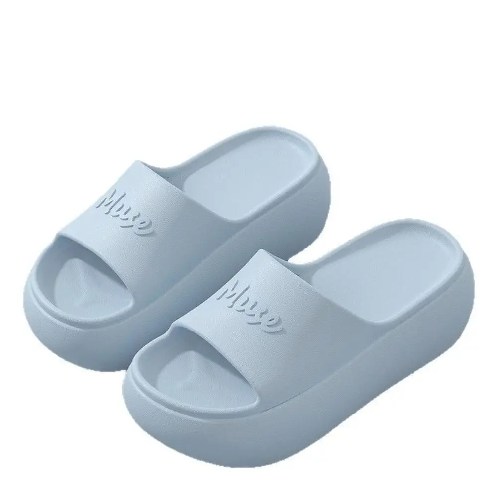 Fashion Non-slip Thick Sole Slippers Height Increasing Comfort Bathroom Slippers Summer Style Beach Sandals Summer Outdoor