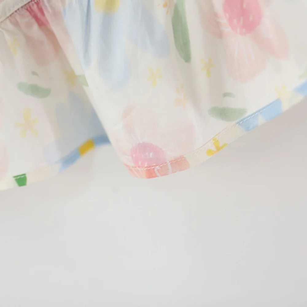 Baby Girl Dress Summer Flower Strap Girl Dress Cute Beach Princess Baby Dress Baby Girl Clothing