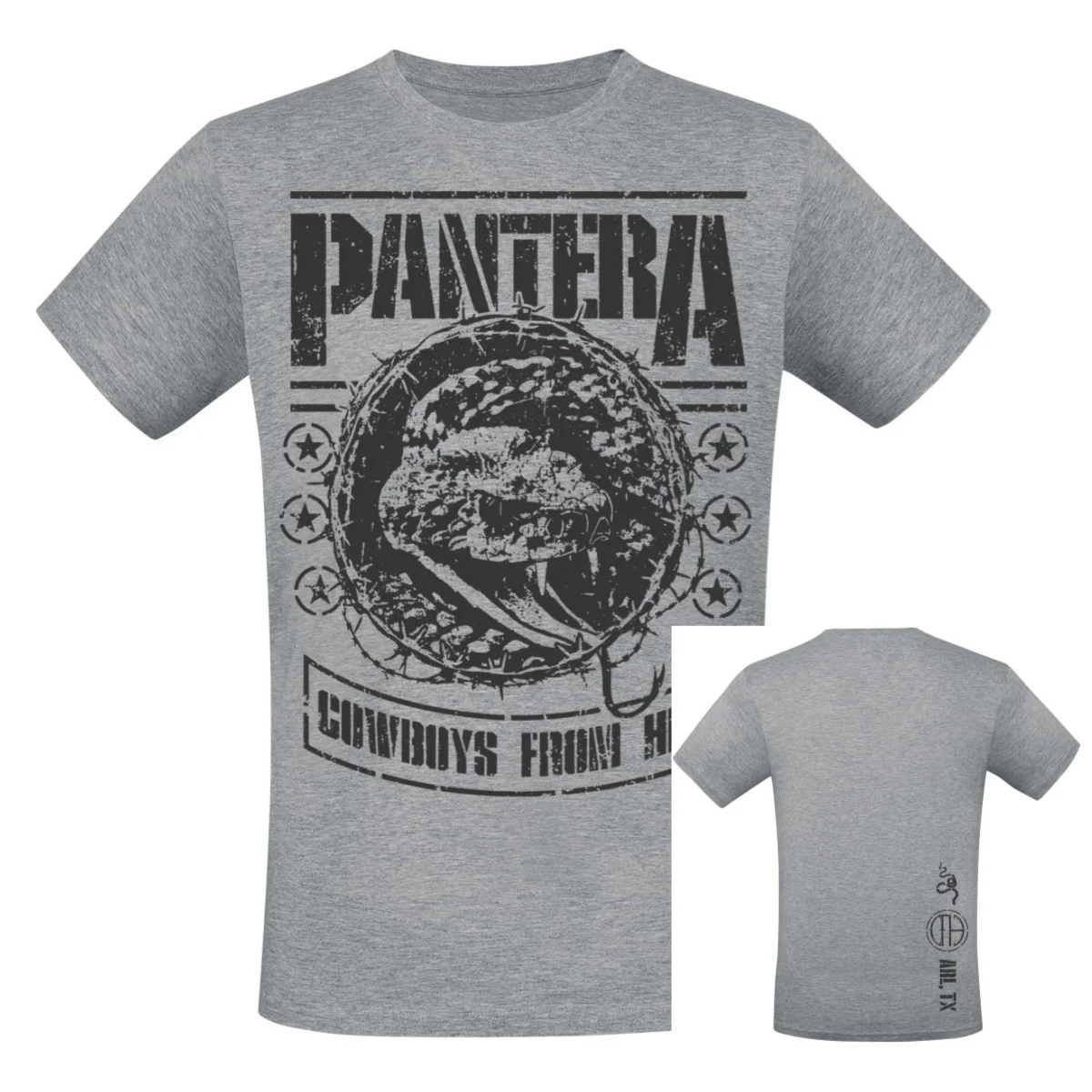 Logo Pantera T-Shirt Men Women Metal Rock Band Graphic Tee Cotton Summer Streetwear Top