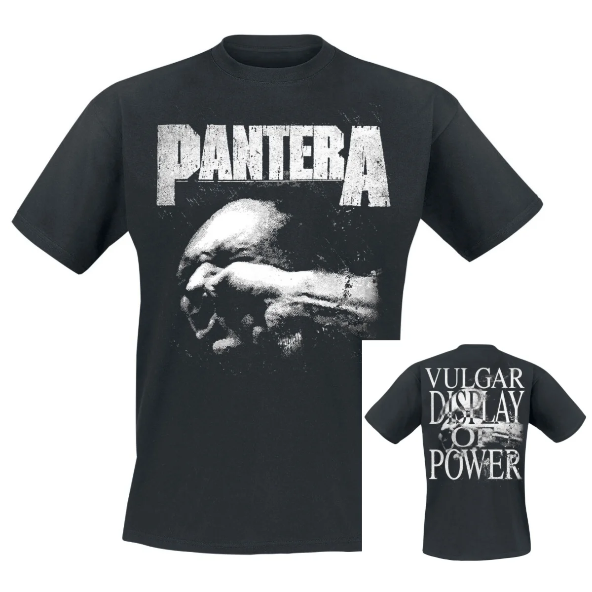 Logo Pantera T-Shirt Men Women Metal Rock Band Graphic Tee Cotton Summer Streetwear Top