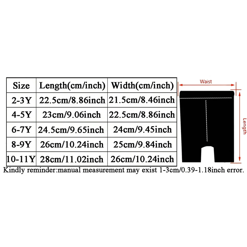 4 Pcs Children Girl Bottoming Safety Shorts High Elastic Waist Anti-glare Soft Breathable Kids Summer Casual Underwear Pants