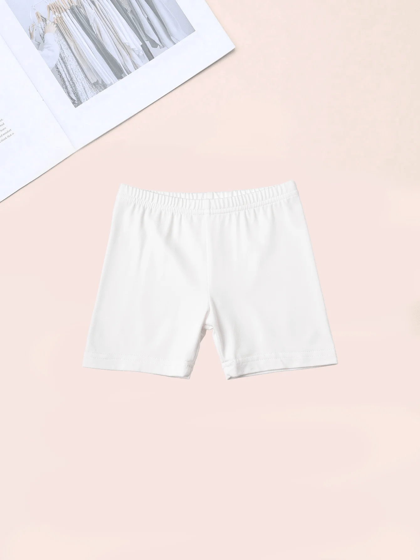 4 Pcs Children Girl Bottoming Safety Shorts High Elastic Waist Anti-glare Soft Breathable Kids Summer Casual Underwear Pants