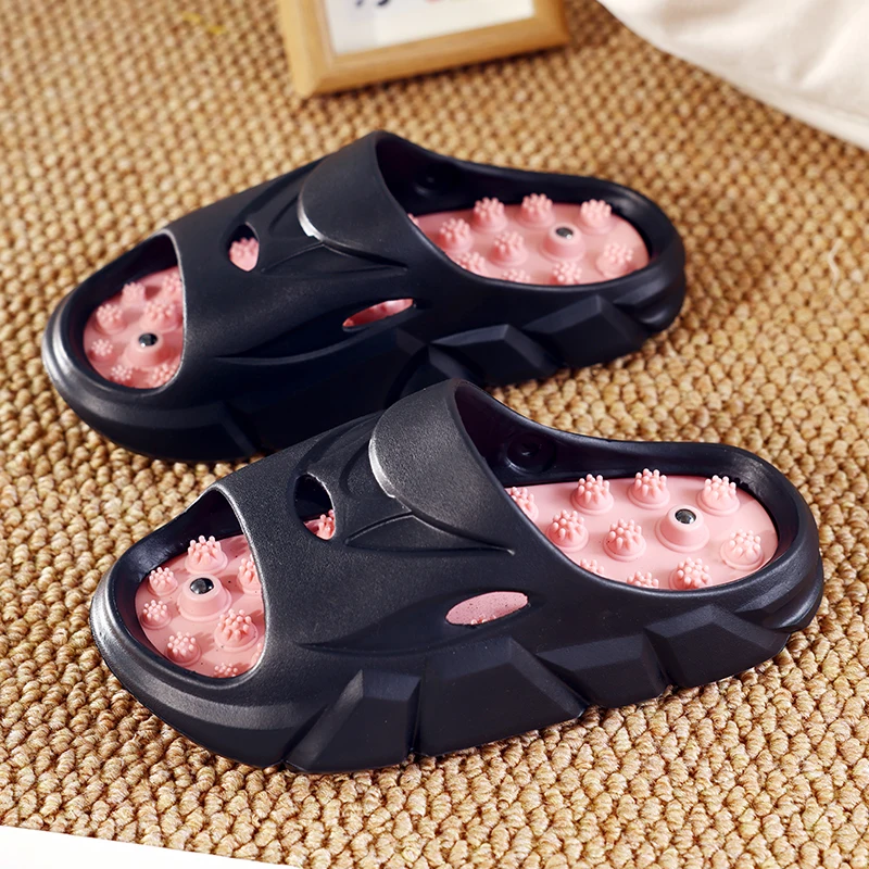 Acupressure Slippers for Women, Summer Massage Shoes, Foot Acupoint Health Care, Casual Sandals, Home Wear, Beach Sandals