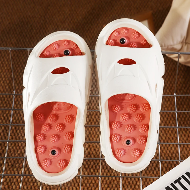 Acupressure Slippers for Women, Summer Massage Shoes, Foot Acupoint Health Care, Casual Sandals, Home Wear, Beach Sandals
