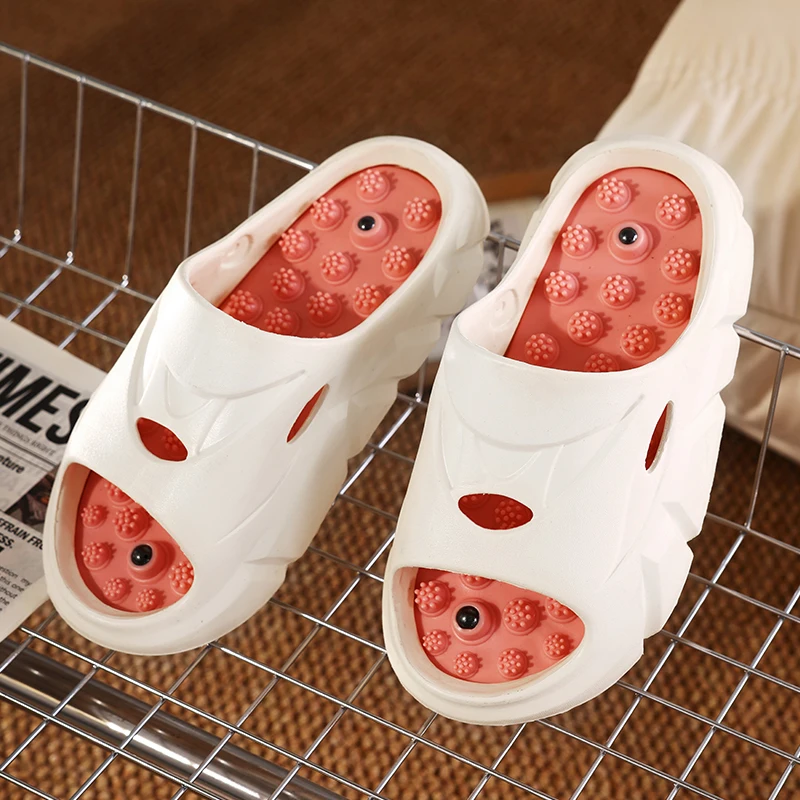 Acupressure Slippers for Women, Summer Massage Shoes, Foot Acupoint Health Care, Casual Sandals, Home Wear, Beach Sandals
