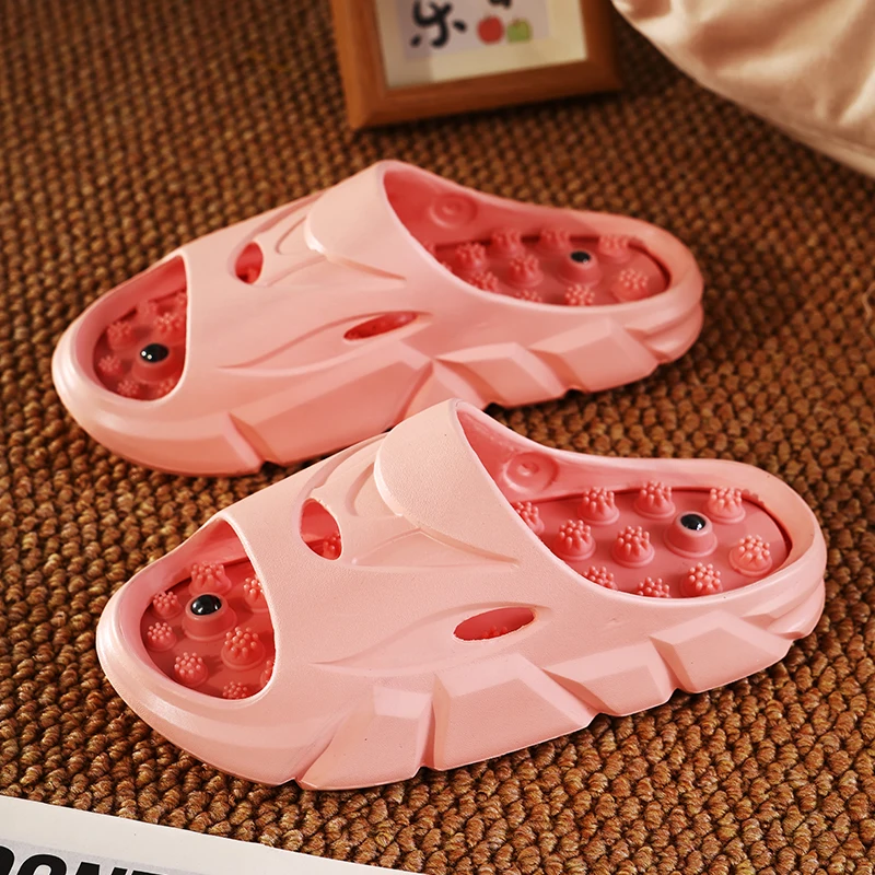 Acupressure Slippers for Women, Summer Massage Shoes, Foot Acupoint Health Care, Casual Sandals, Home Wear, Beach Sandals