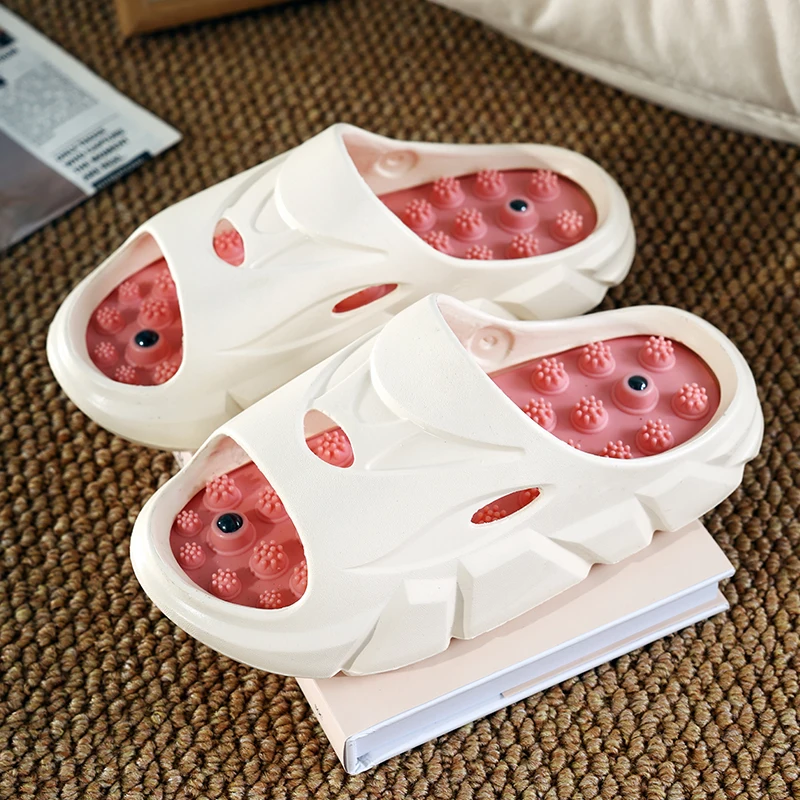 Acupressure Slippers for Women, Summer Massage Shoes, Foot Acupoint Health Care, Casual Sandals, Home Wear, Beach Sandals