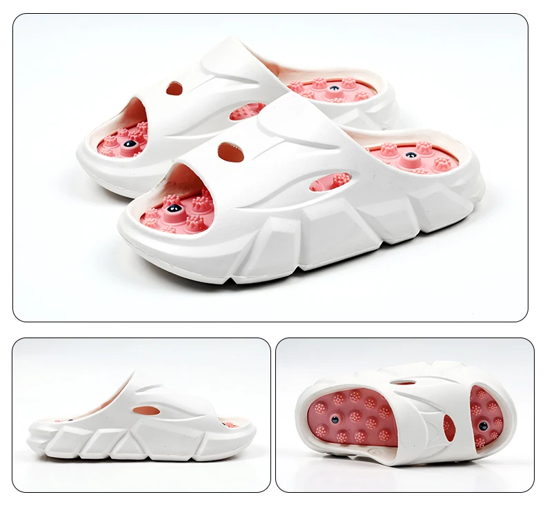 Acupressure Slippers for Women, Summer Massage Shoes, Foot Acupoint Health Care, Casual Sandals, Home Wear, Beach Sandals