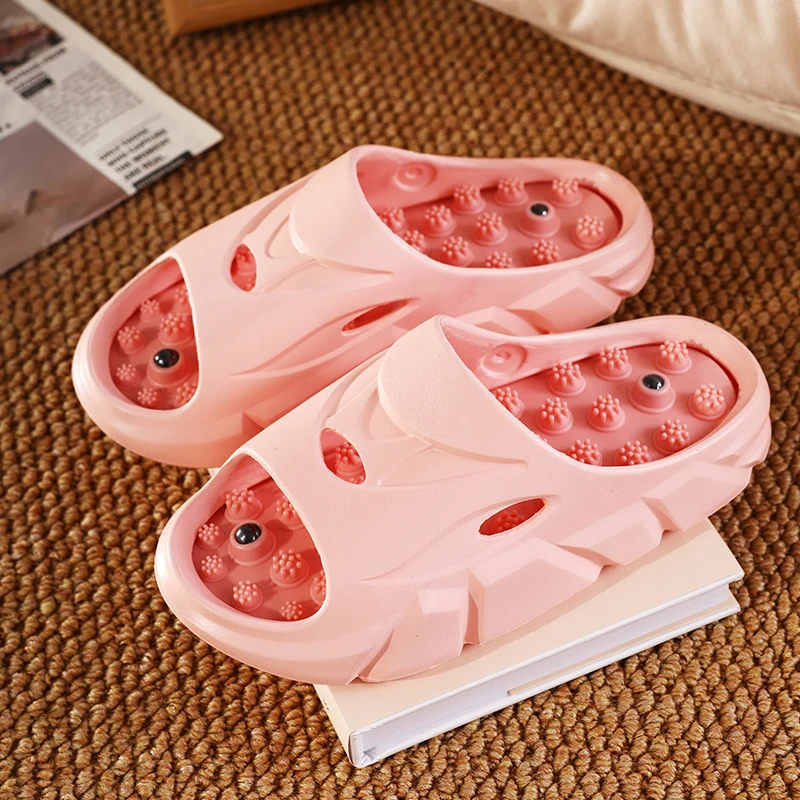 Acupressure Slippers for Women, Summer Massage Shoes, Foot Acupoint Health Care, Casual Sandals, Home Wear, Beach Sandals