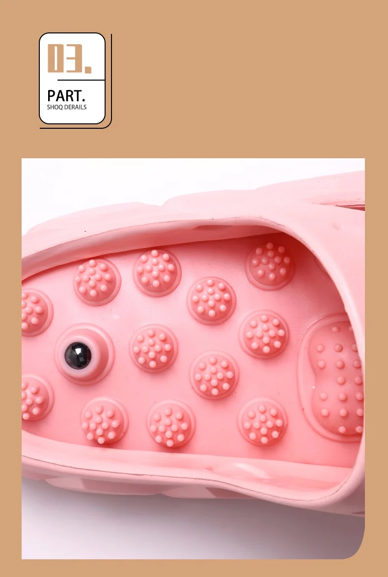 Acupressure Slippers for Women, Summer Massage Shoes, Foot Acupoint Health Care, Casual Sandals, Home Wear, Beach Sandals