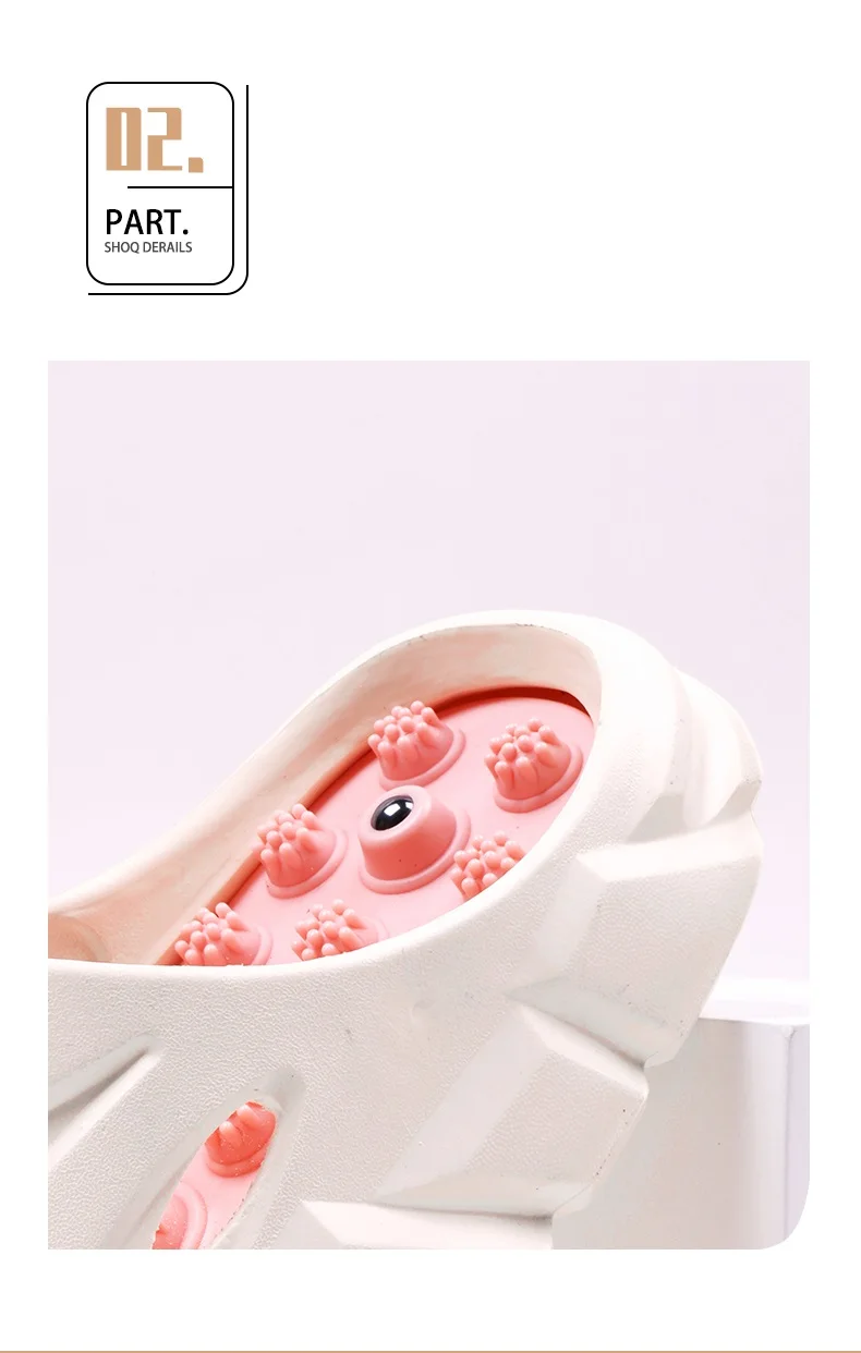 Acupressure Slippers for Women, Summer Massage Shoes, Foot Acupoint Health Care, Casual Sandals, Home Wear, Beach Sandals