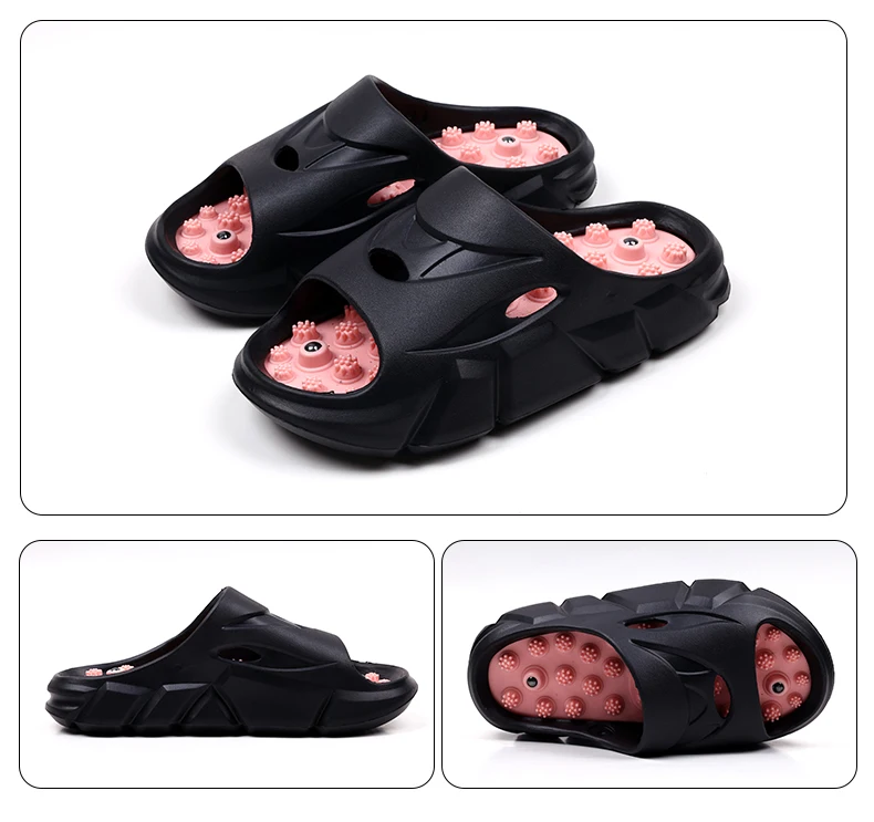 Acupressure Slippers for Women, Summer Massage Shoes, Foot Acupoint Health Care, Casual Sandals, Home Wear, Beach Sandals