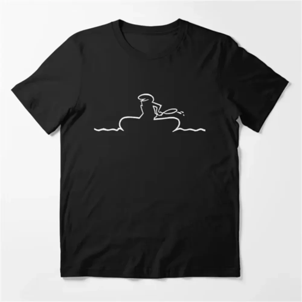 Osvaldo Cavandoli La Linea Cartoon Print TShirt Men Women Unisex Streetwear Fashion Harajuku Kawaii T-shirt Women's Y2K Clothing