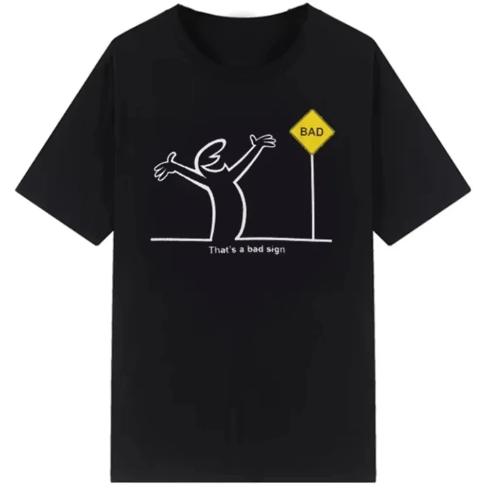 Osvaldo Cavandoli La Linea Cartoon Print TShirt Men Women Unisex Streetwear Fashion Harajuku Kawaii T-shirt Women's Y2K Clothing