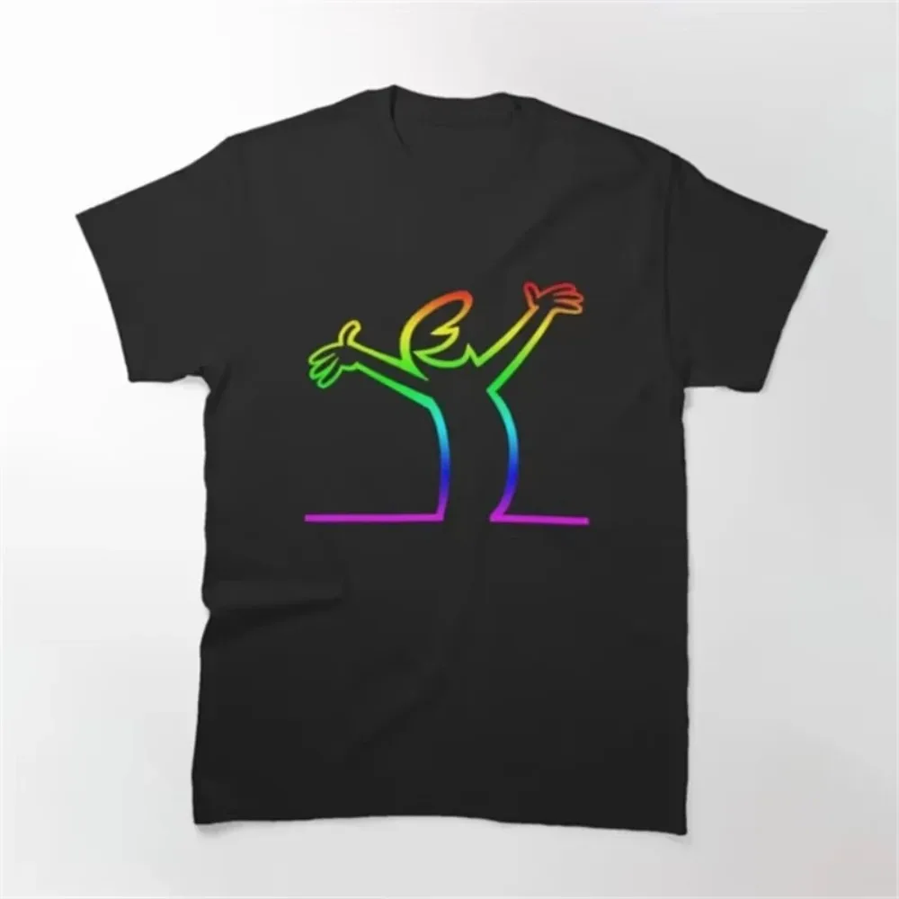 Osvaldo Cavandoli La Linea Cartoon Print TShirt Men Women Unisex Streetwear Fashion Harajuku Kawaii T-shirt Women's Y2K Clothing