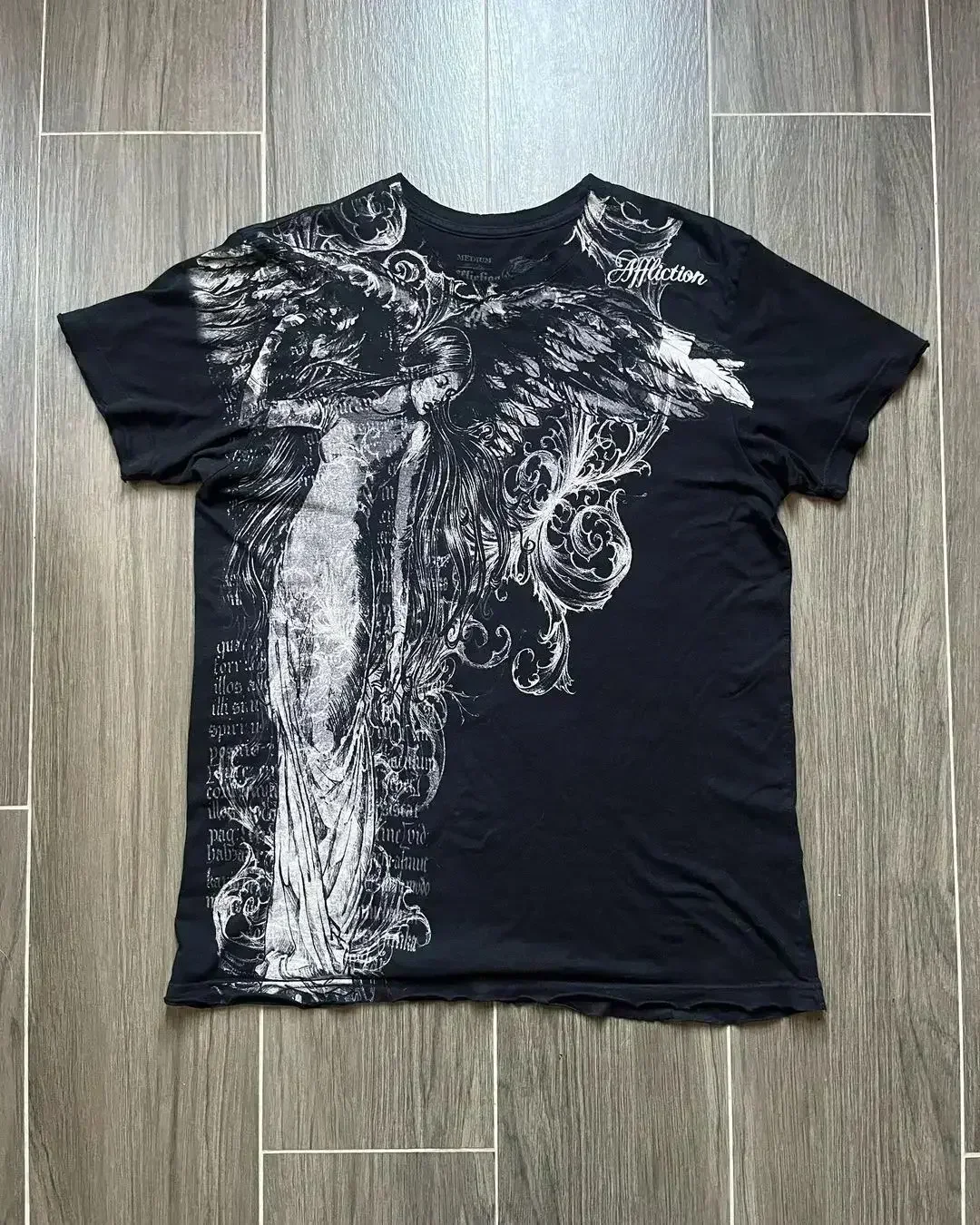 90s Melancholic Style Summer 3D Print Large-sized Men's T-shirt Quick-drying and Breathable Suitable for Outdoor Activities