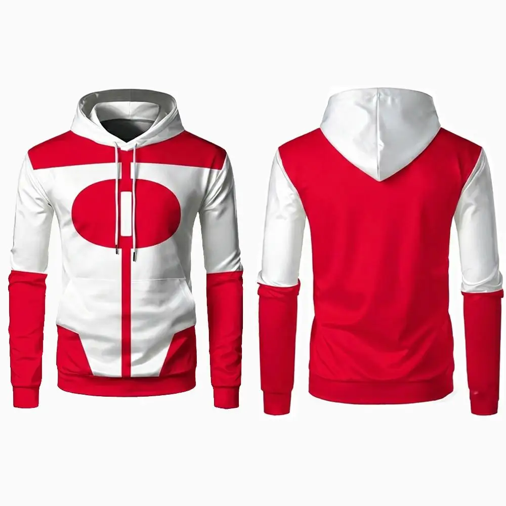 2026 New Invincible 3D Print Hoodie Thin Mark Grayson Cosplay Sportswear Men's And Women's Outdoor Fashion Gift Long Sleeved Top