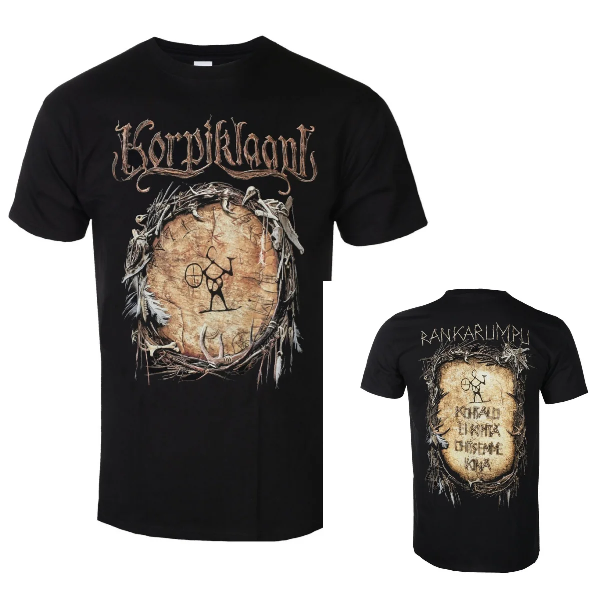 Pop Korpiklaani Graphic Cotton T-shirt Unisex Summer Short Sleeve Fashion Brand Tee Luxury Casual Vintage Tees