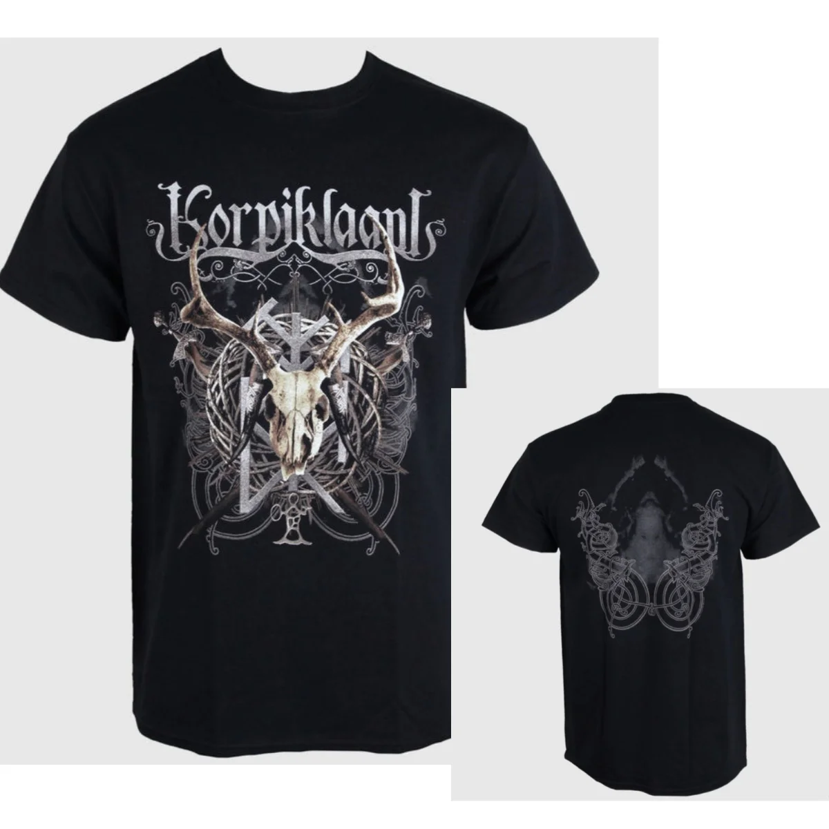 Pop Korpiklaani Graphic Cotton T-shirt Unisex Summer Short Sleeve Fashion Brand Tee Luxury Casual Vintage Tees