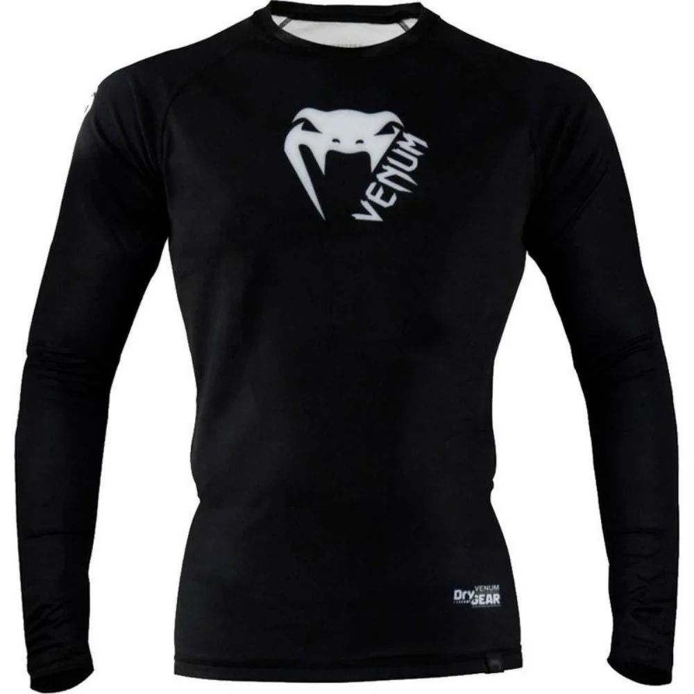 Sports Compression Long Sleeve Top Men's Fitness Training Running Elastic Athletic Wear