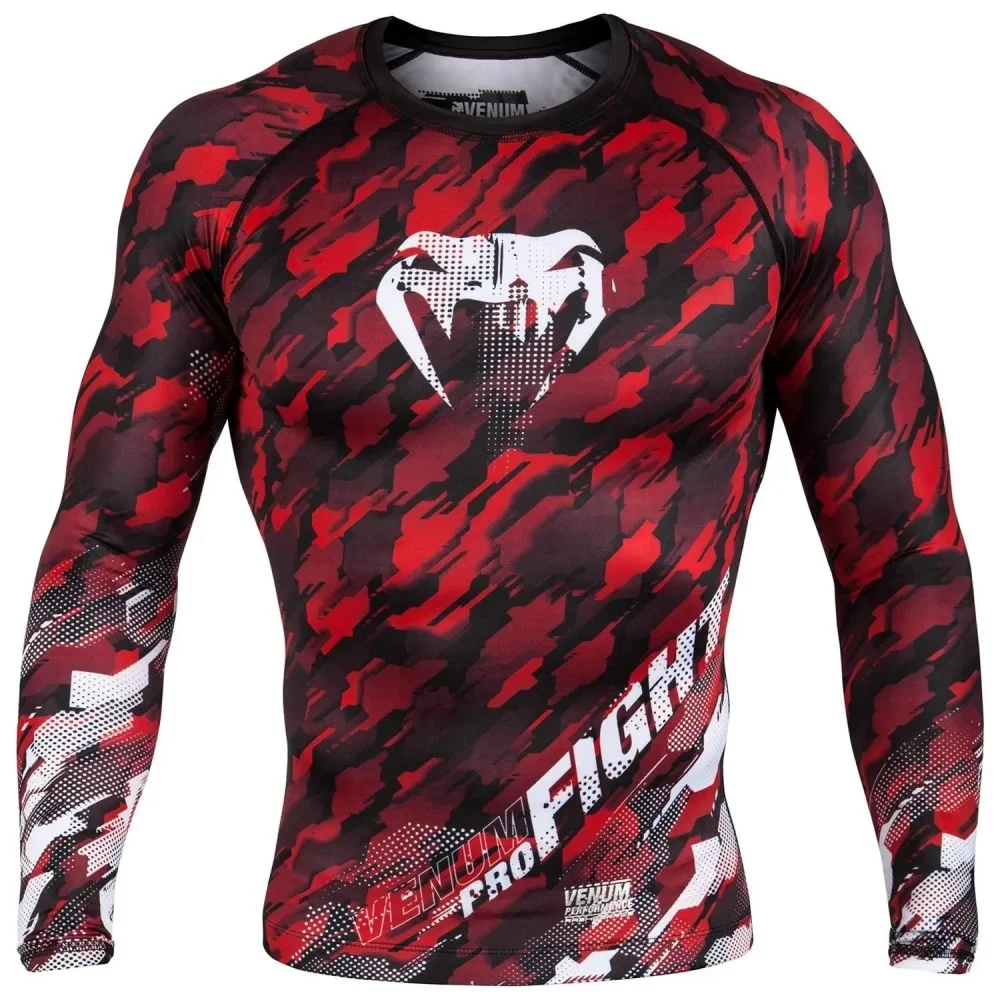 Sports Compression Long Sleeve Top Men's Fitness Training Running Elastic Athletic Wear