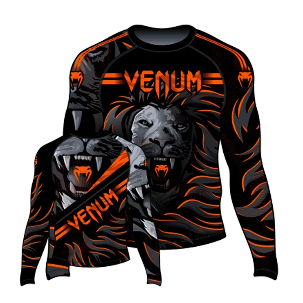 Sports Compression Long Sleeve Top Men's Fitness Training Running Elastic Athletic Wear